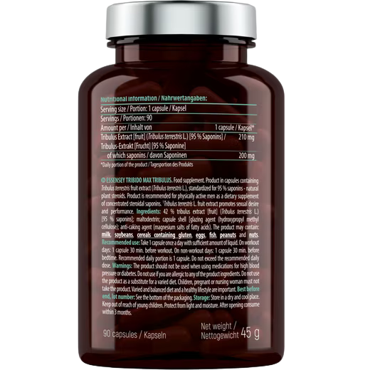 Essensey Tribido Max Tribulus 90 kapseln