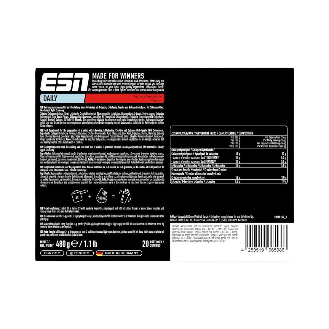 ESN Daily 480g