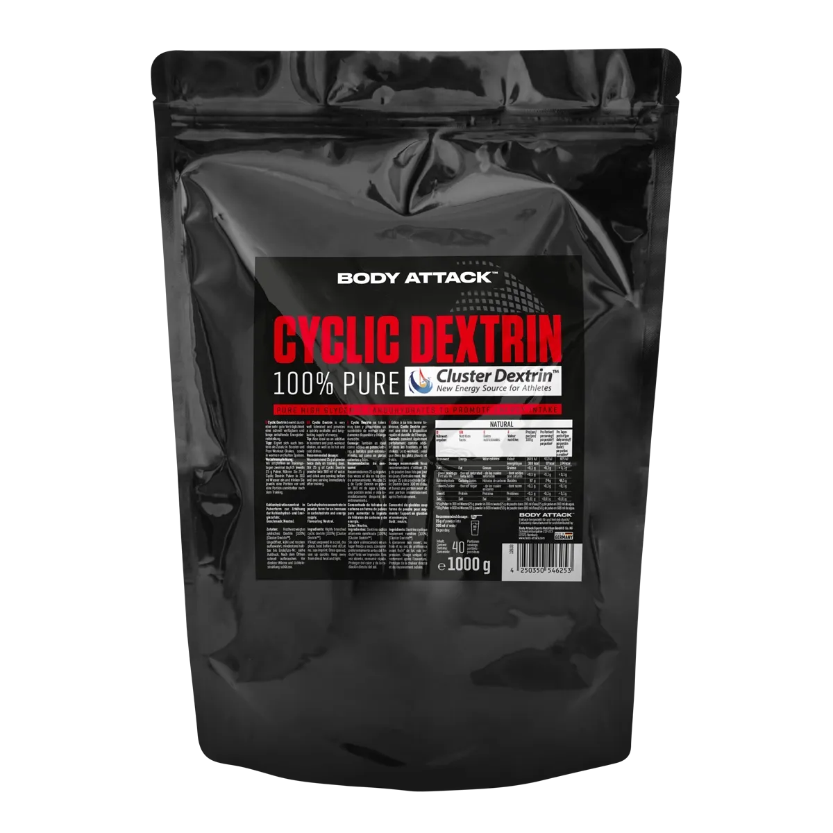 BODYATTACK Cyclic Dextrin Cluster 1000g
