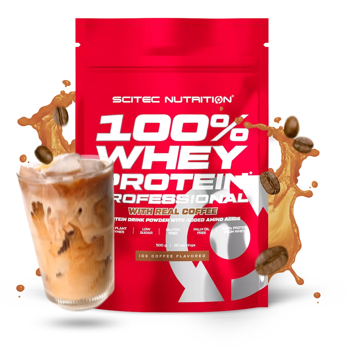 Scitec Nutrition 100% Whey Protein Professional 500 g – Ice Coffee