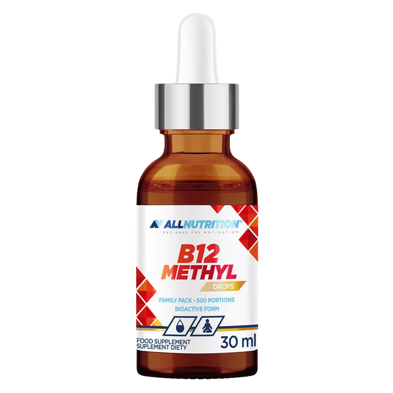 All Nutrition Vitamin B12 Methylcobalamin drops 30ml