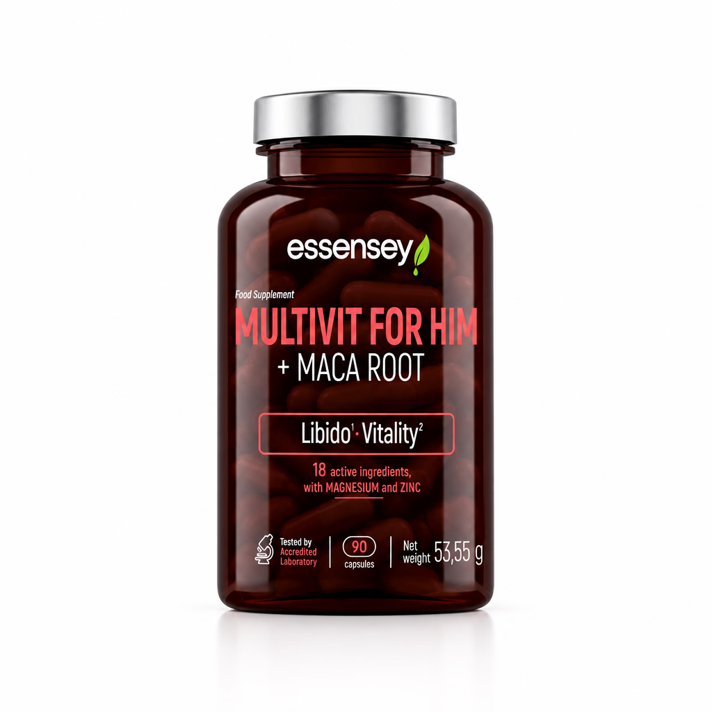 Essensey Multivitamin for Him + MACA 90 Kapseln