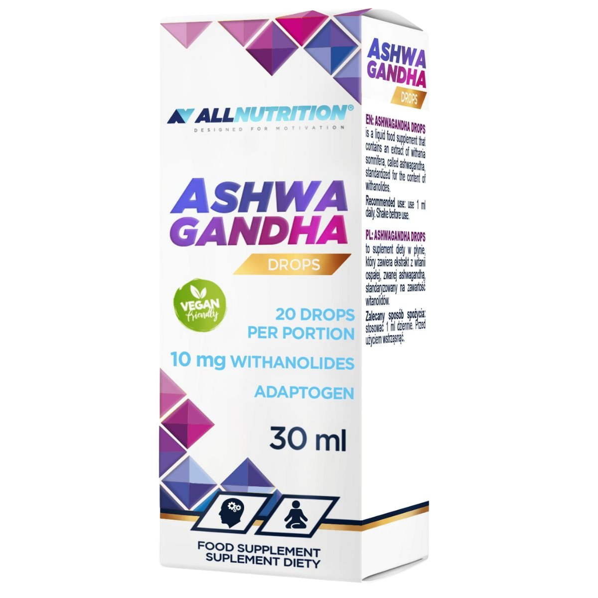 All Nutrition Ashwaghanda drops 30ml