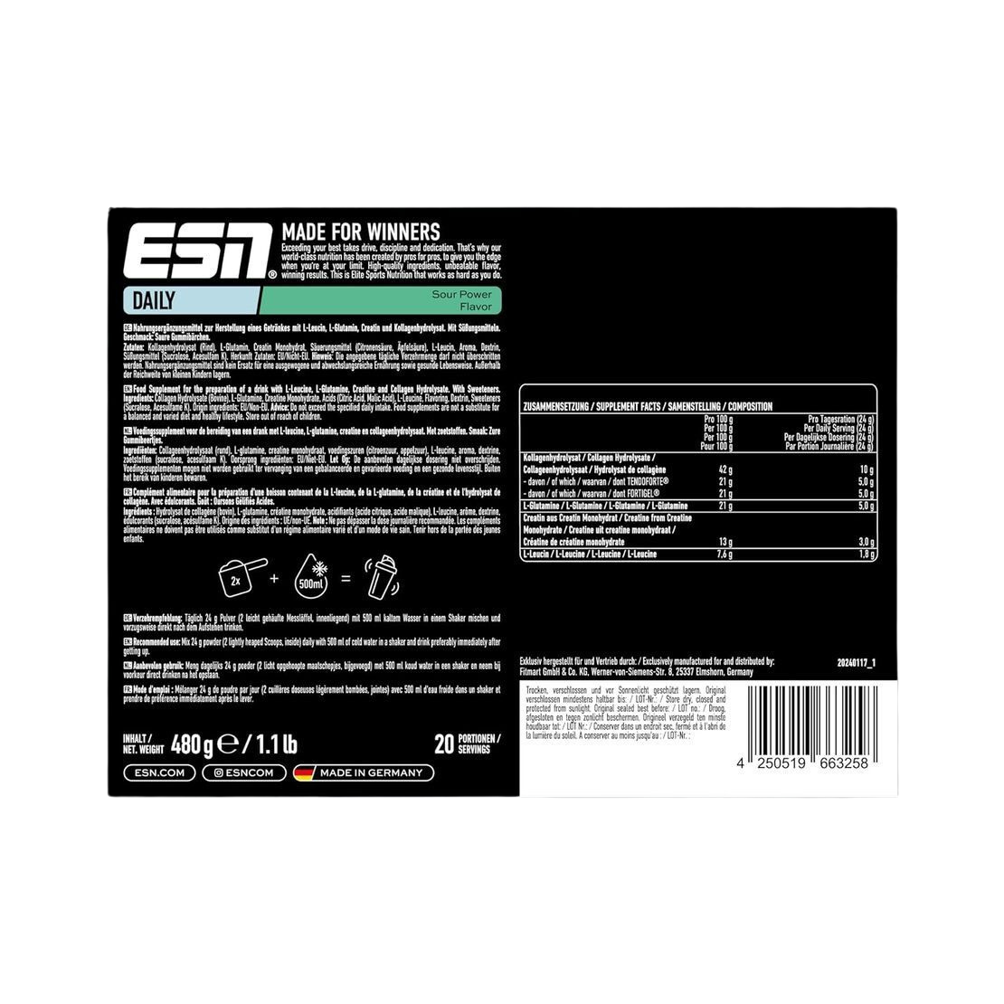 ESN Daily 480g
