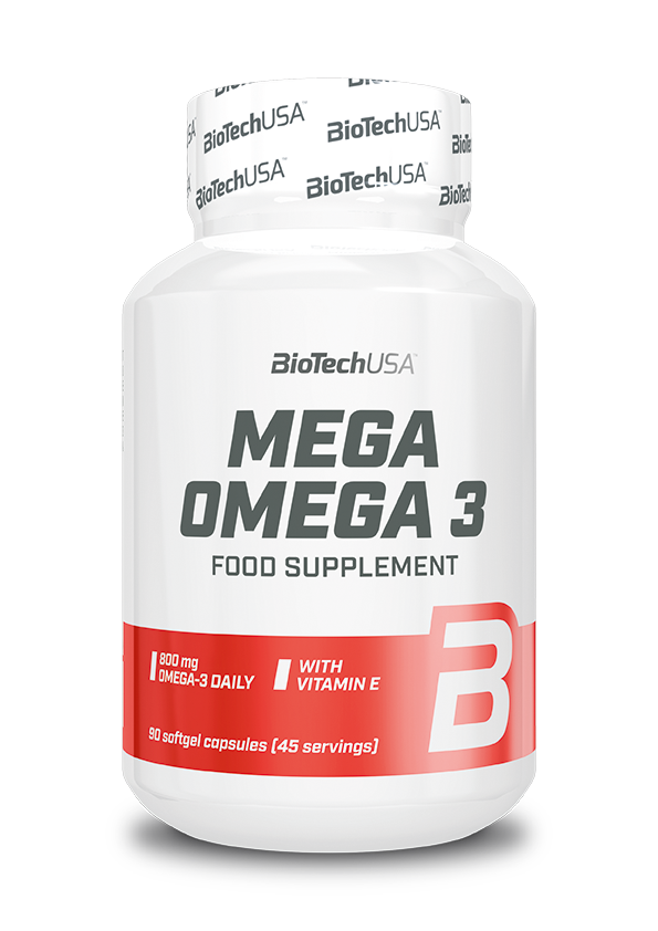 BioTechUSA Mega-Omega 3 90 Kapseln