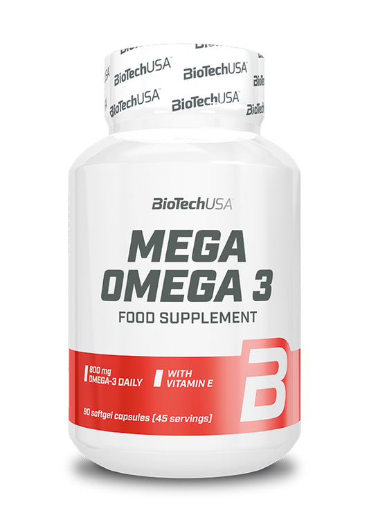 BioTechUSA Mega-Omega 3 90 Kapseln