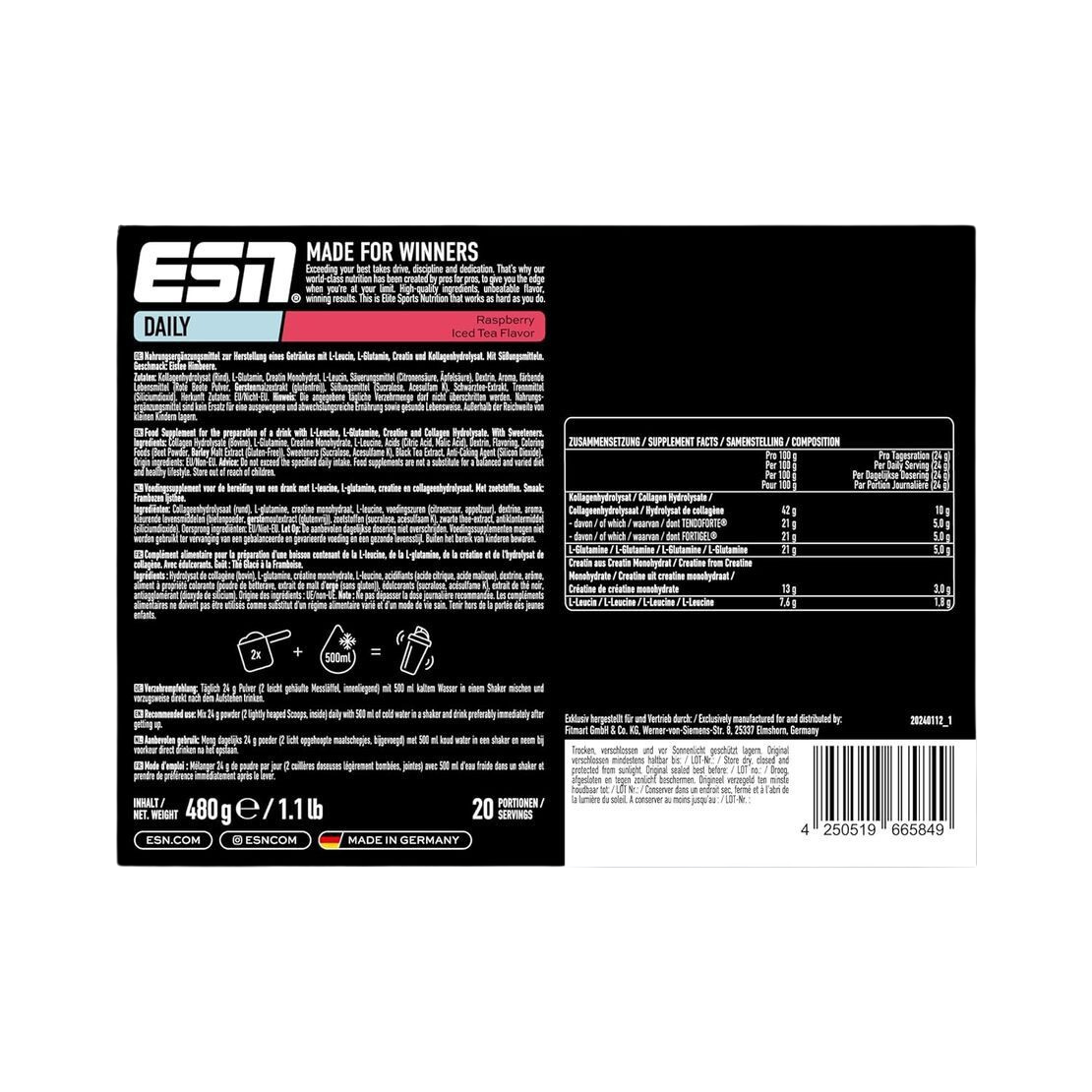 ESN Daily 480g