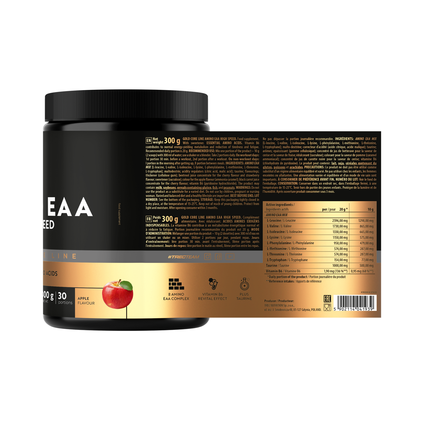 TREC Gold Core AMINO EAA ultra speed 300g