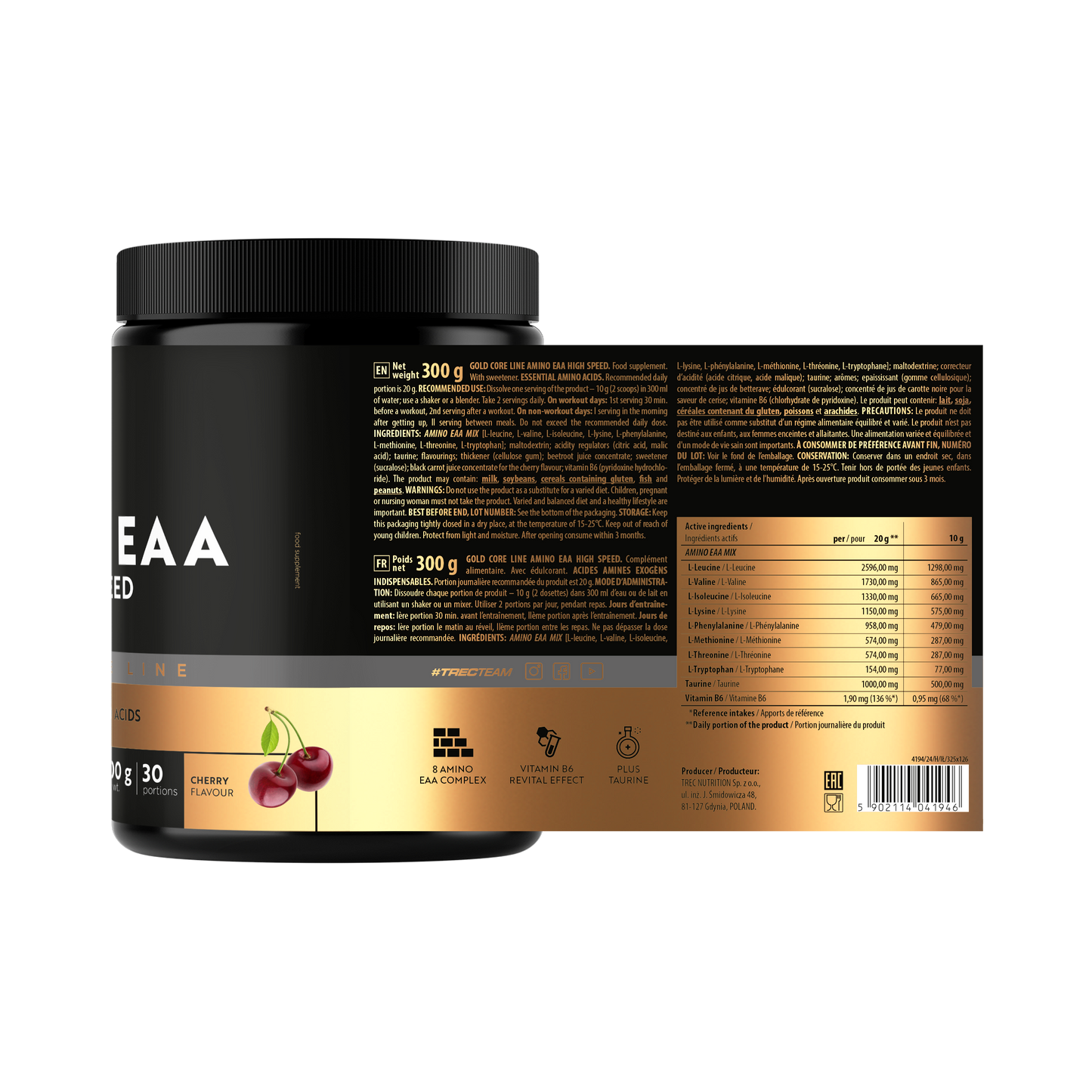 TREC Gold Core AMINO EAA ultra speed 300g
