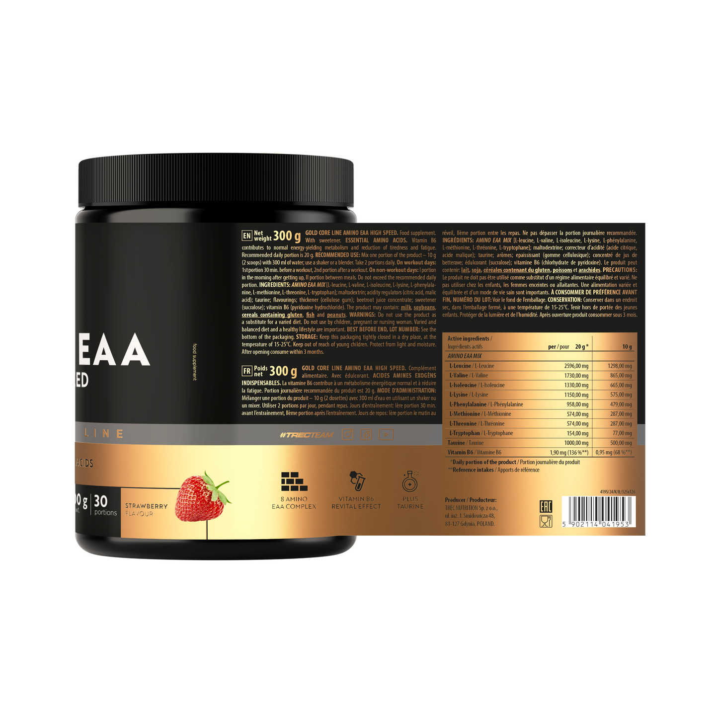 TREC Gold Core AMINO EAA ultra speed 300g