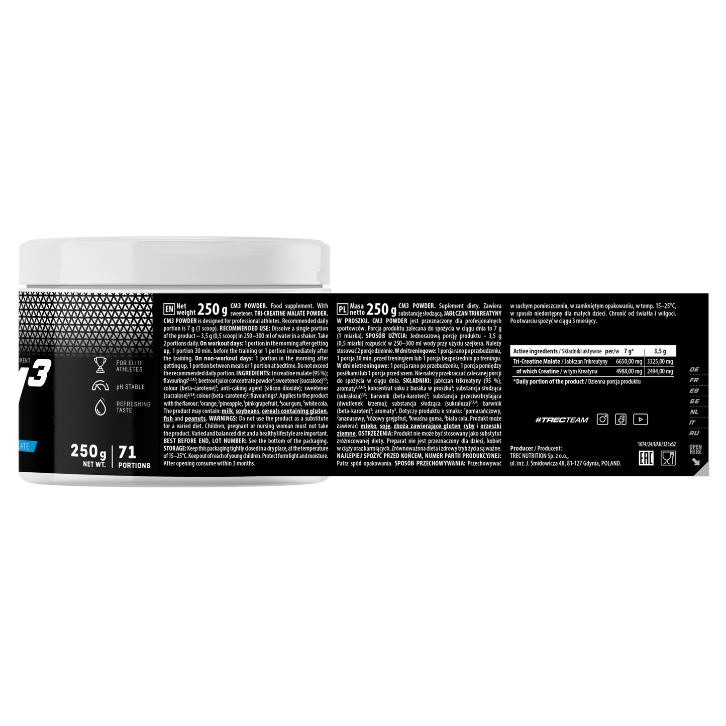 TREC CM3 Powder 250g