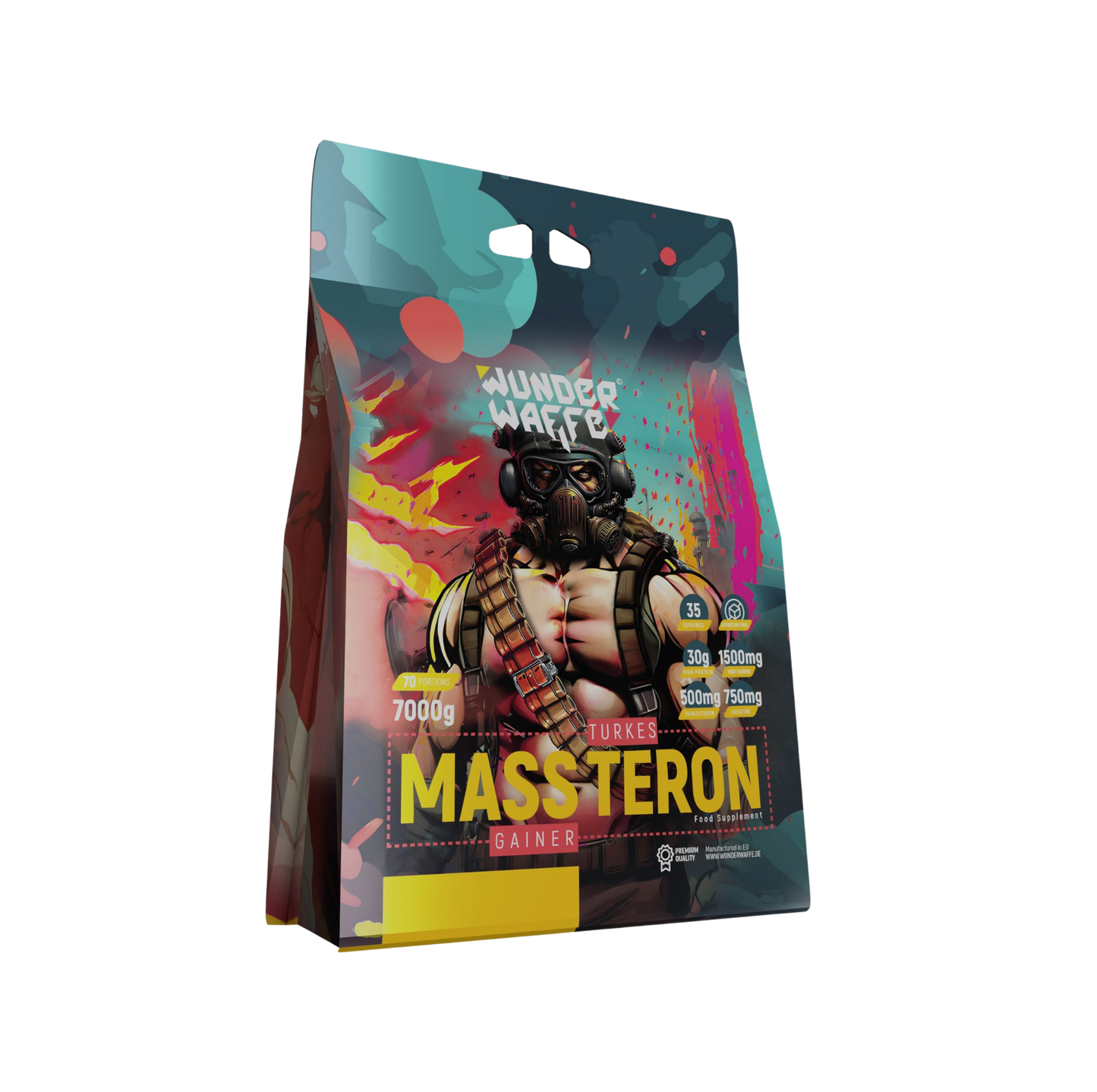 Wunderwaffe MASSTERON Mass Gainer 7kg