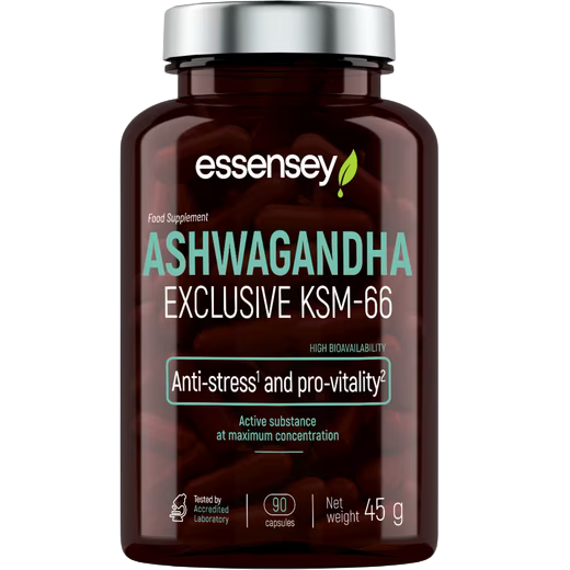 Essensey Ashwagandha Exclusive KSM-66 90 Kapseln