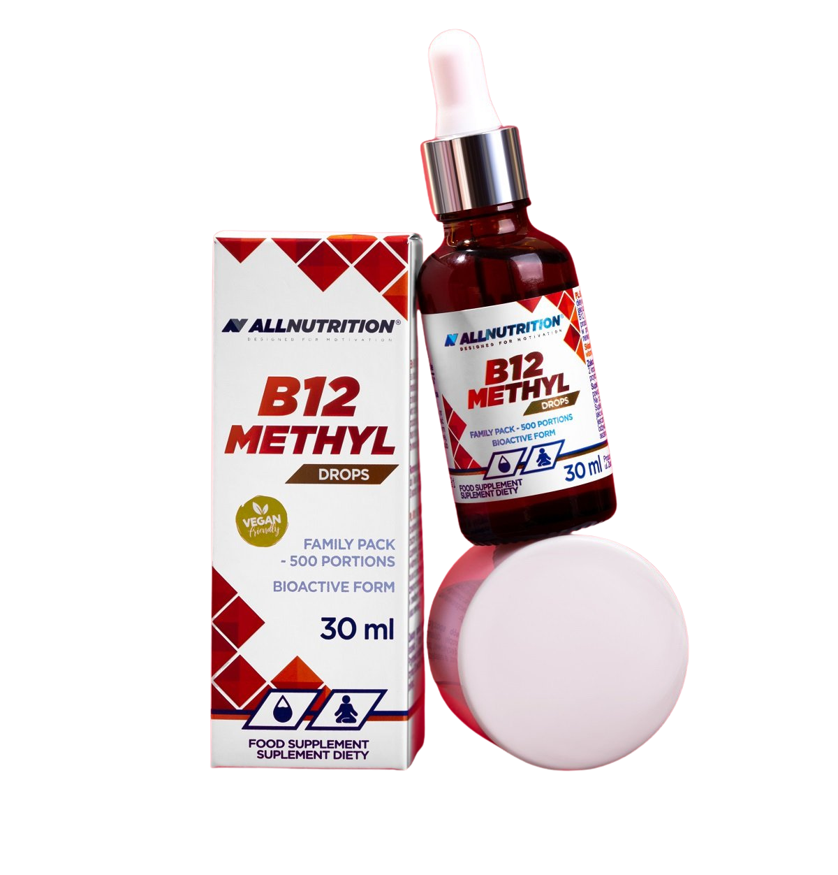 All Nutrition Vitamin B12 Methylcobalamin drops 30ml