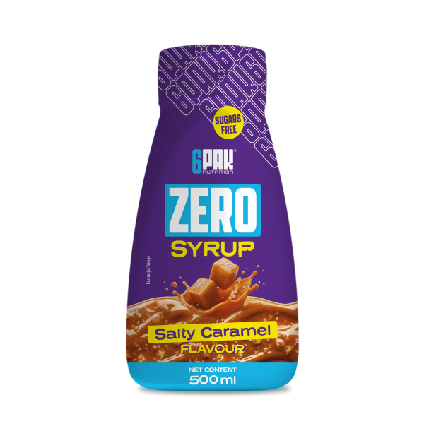 6PAK Zero Syrup 500 ml – Zuckerfreier Sirup in 7 Sorten