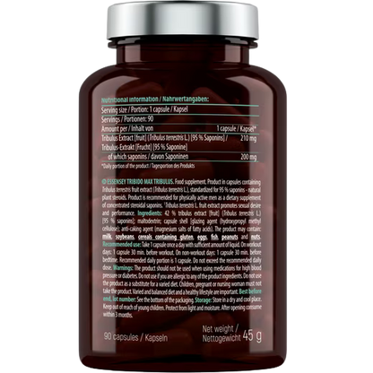 Essensey Tribido Max Tribulus 90 kapseln