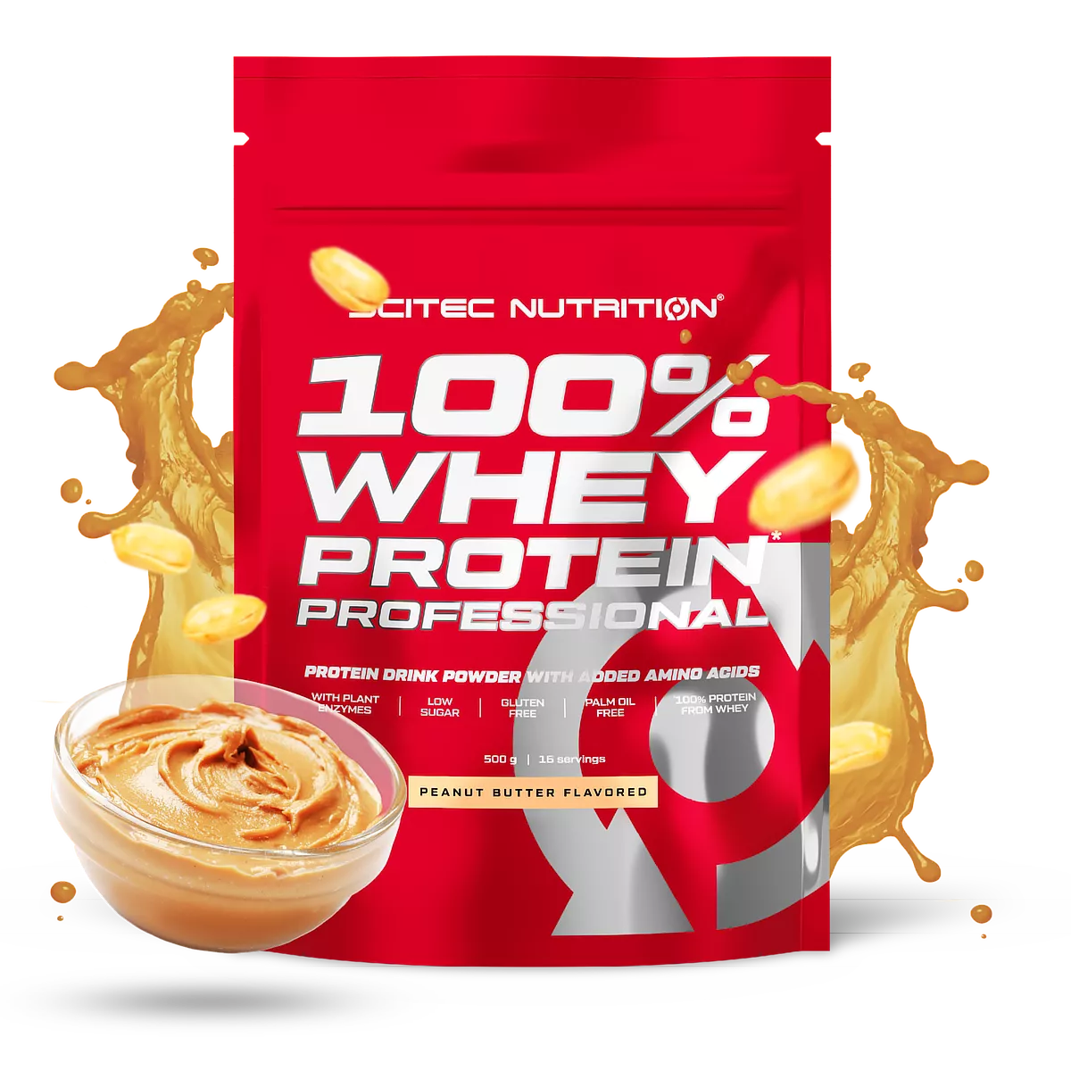 Scitec Nutrition 100% Whey Protein Professional – 500 g Molkenprotein Pulver