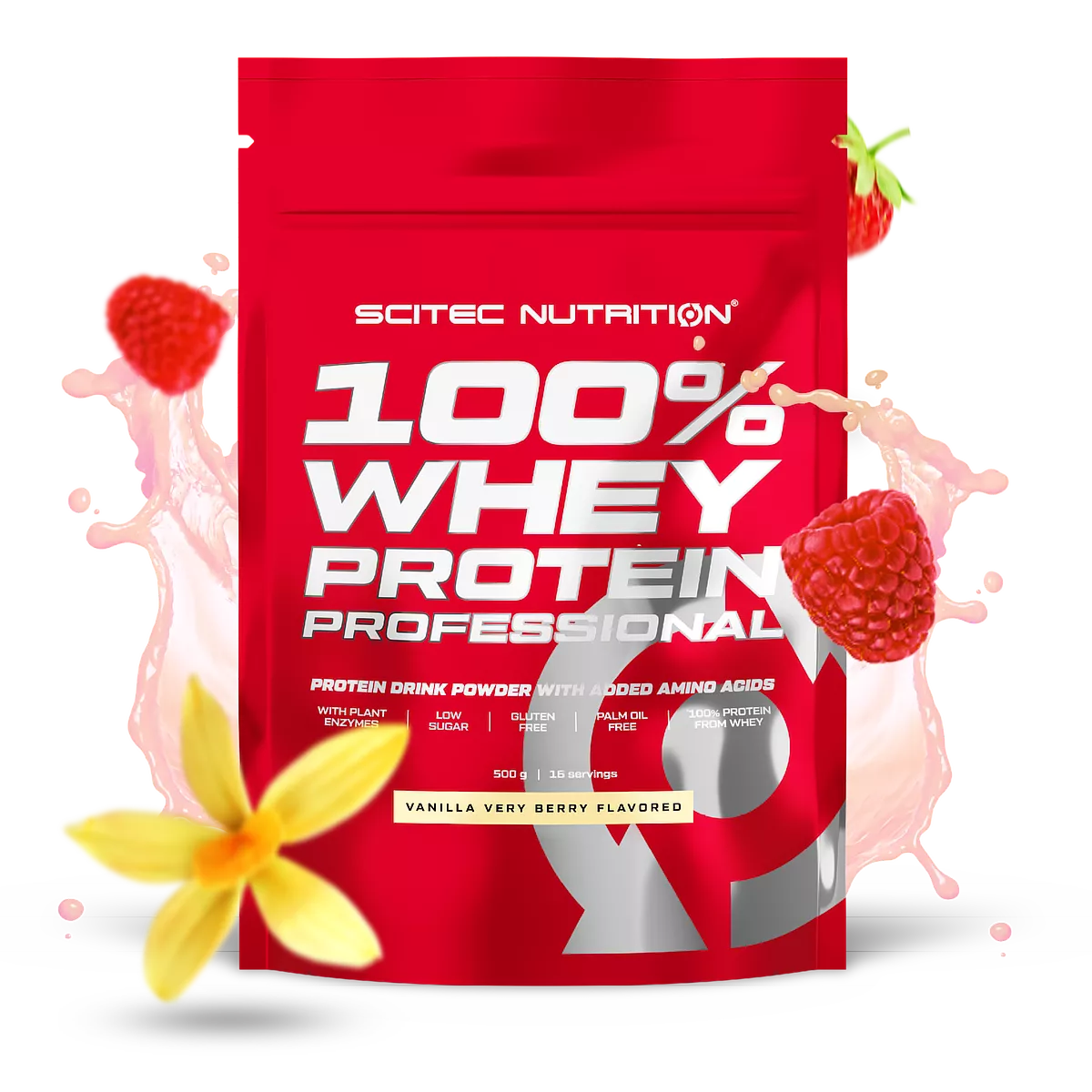 Scitec Nutrition 100% Whey Protein Professional – 500 g Molkenprotein Pulver
