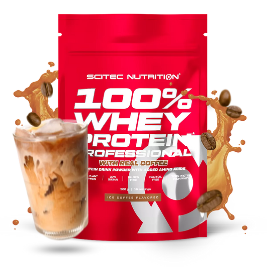 Scitec Nutrition 100% Whey Protein Professional 500 g – Ice Coffee
