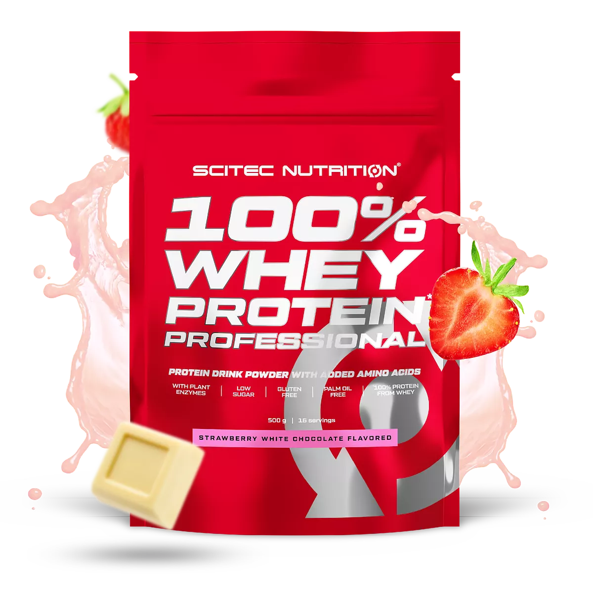 Scitec Nutrition 100% Whey Protein Professional – 500 g Molkenprotein Pulver