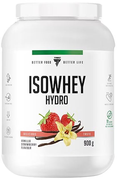 Trec IsoWhey Hydro – Molkenprotein Isolat & Hydrolysat | 900 g oder 2000 g