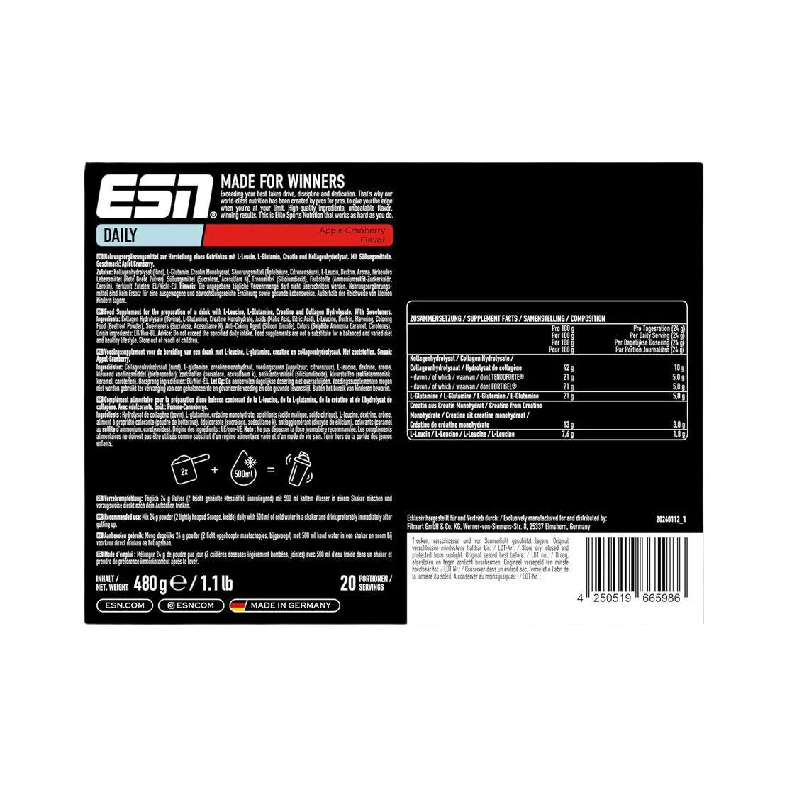 ESN Daily 480g