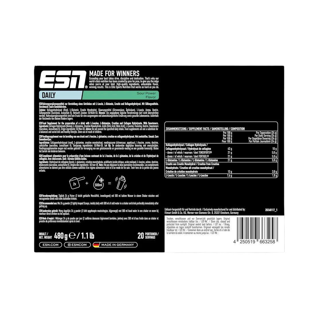 ESN Daily 480g