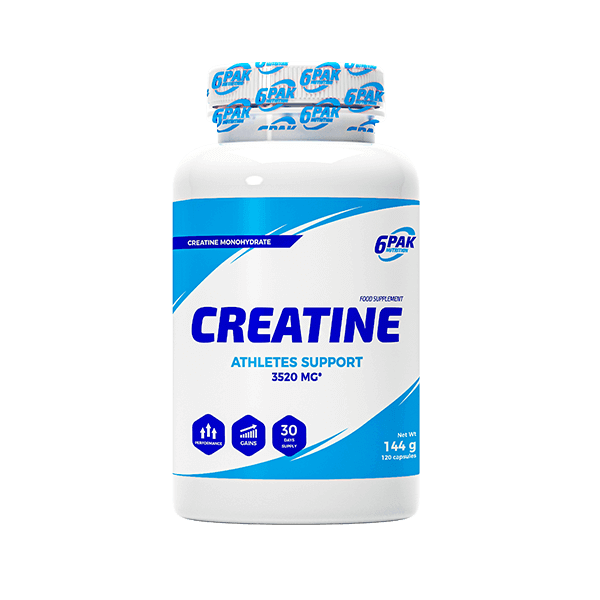 6PAK Creatine caps 120 Kapseln