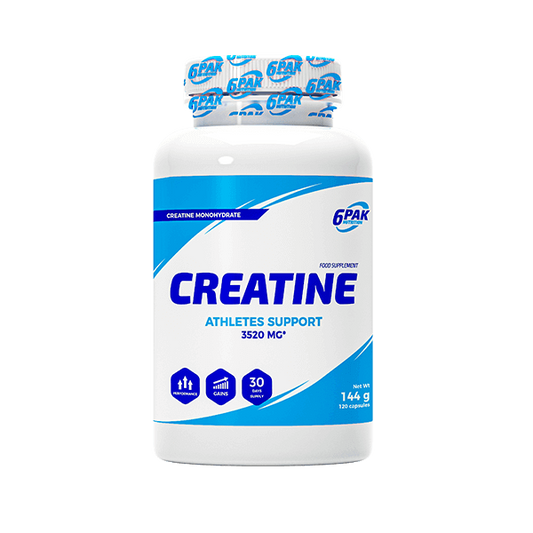 6PAK Creatine caps 120 Kapseln