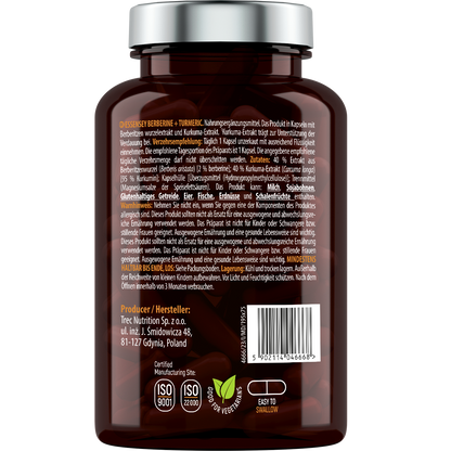 Essensey Berberine + Turmeric 90 Kapseln
