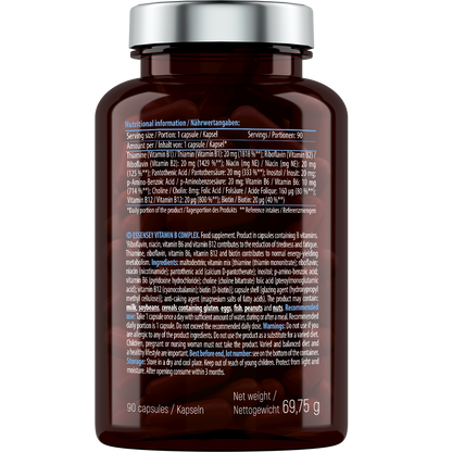 Essensey Vitamin B Komplex 90 Kapseln