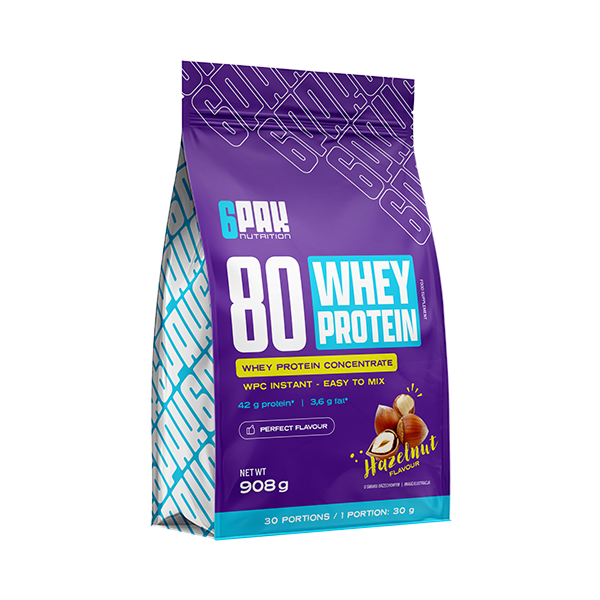 6PAK WHEY 80 Protein 908g