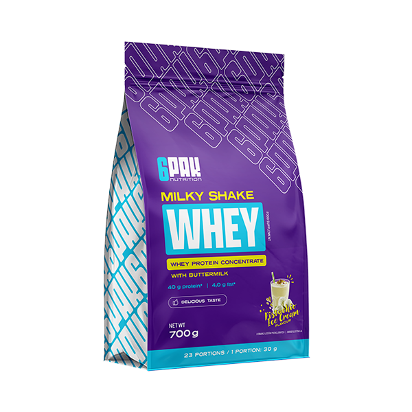 6PAK MILKY SHAKE WHEY 700g