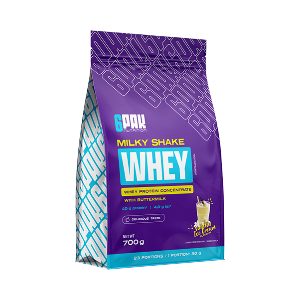 6PAK MILKY SHAKE WHEY 700g