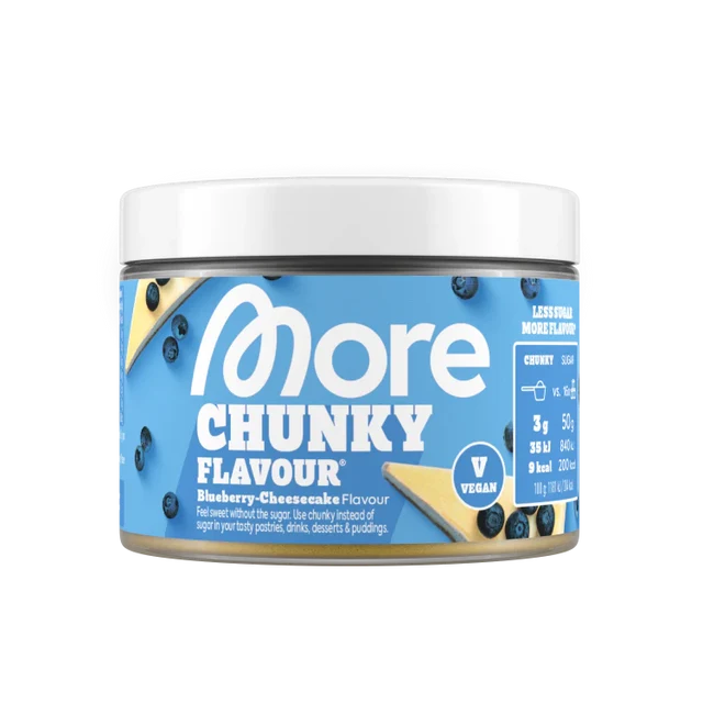 MORE Chunky Flavour 90g Blueberry-Cheesecake