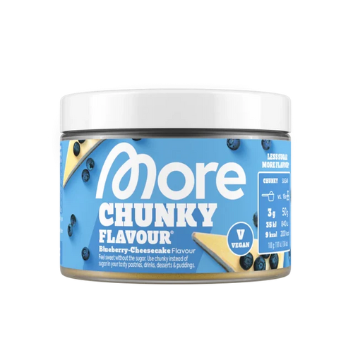 MORE Chunky Flavour 90g Blueberry-Cheesecake