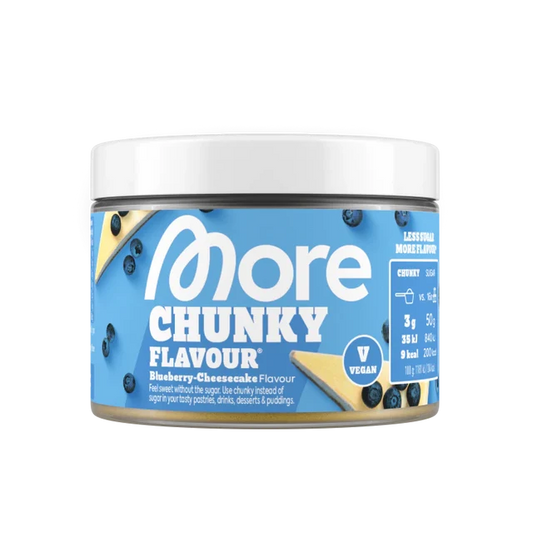 MORE Chunky Flavour 90g Blueberry-Cheesecake