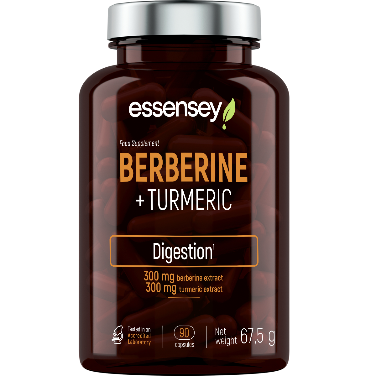 Essensey Berberine + Turmeric 90 Kapseln