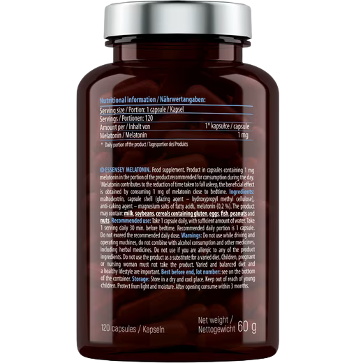 Essensey Melatonin 120 Kapseln