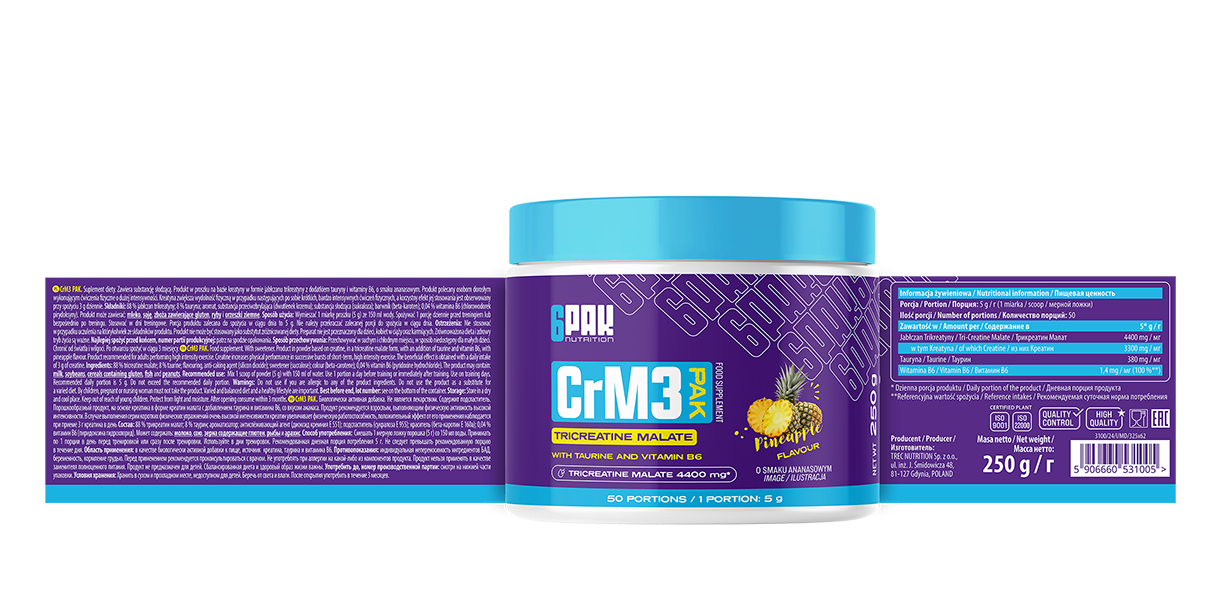 6PAK CrM3 PAK 250g