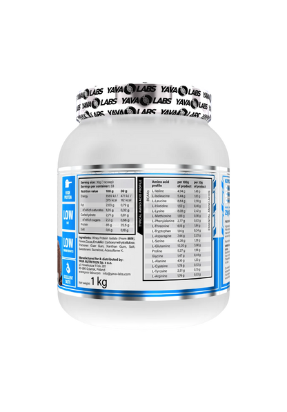 YAVA LABS Pure Iso Whey 1kg