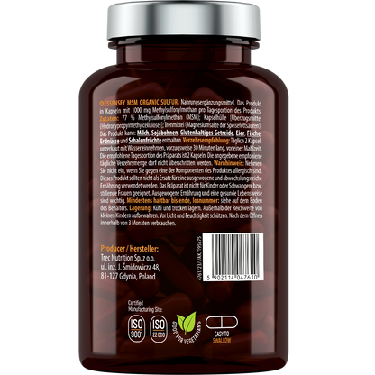 Essensey MSM Organic Sulfur 90 Kapseln
