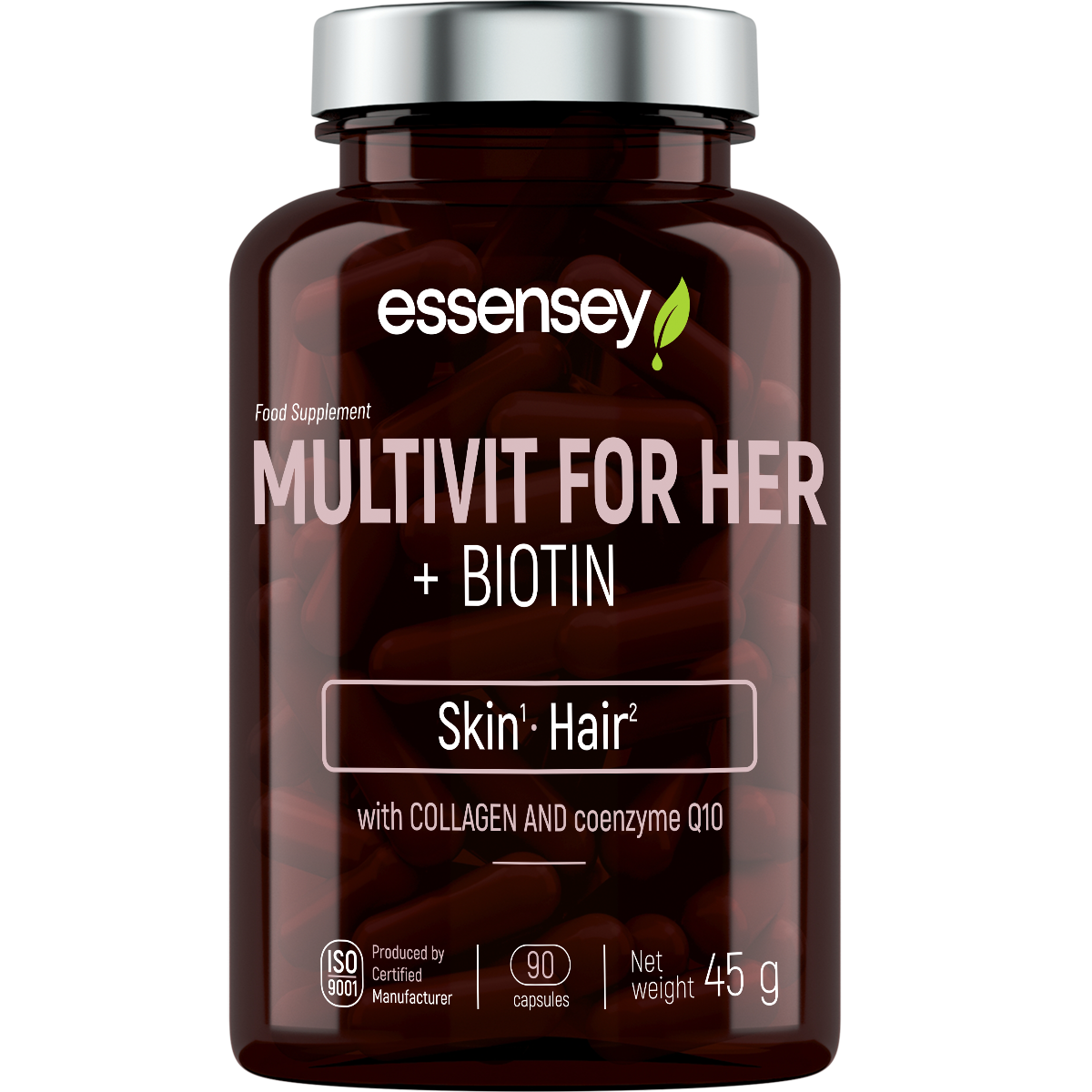 Essensey Multivitamin for Her + Biotin 90 Kapseln