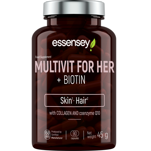 Essensey Multivitamin for Her + Biotin 90 Kapseln