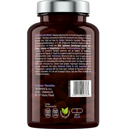 Essensey ZINC Organic 120 Kapseln