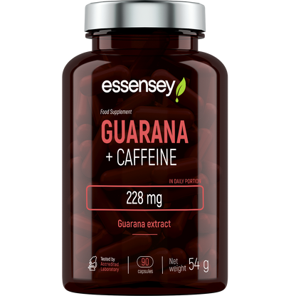 Essensey Guarana + Caffeine – 90 Kapseln
