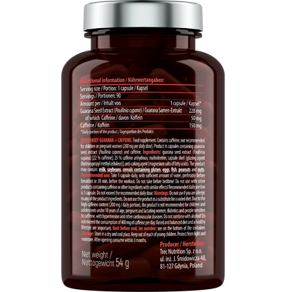 Essensey Guarana + Caffeine – 90 Kapseln