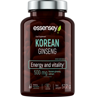 Essensey Korean Ginseng 500 mg – 90 Kapseln