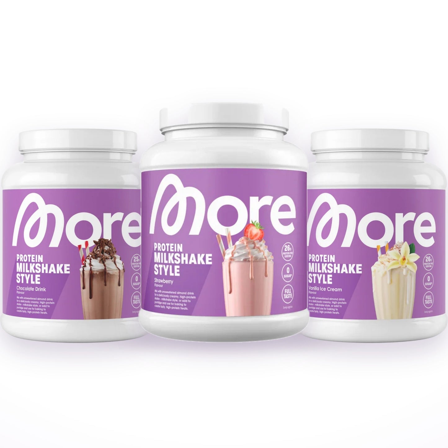 More Nutrition Protein – 3er Bundle (Sorten frei wählbar)
