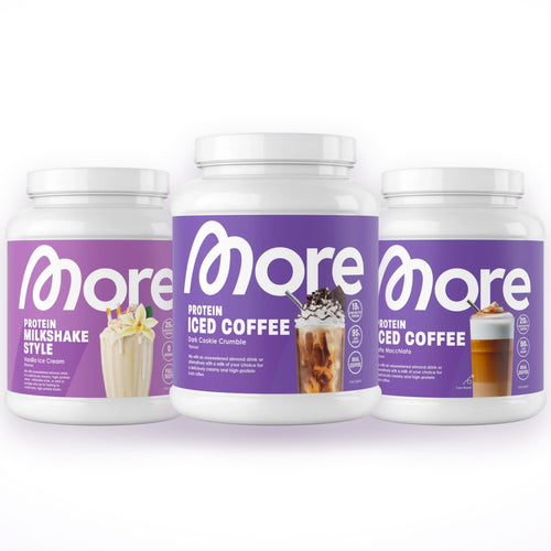 More Nutrition Protein und Coffee – 3er Bundle | Sorten frei wählbar
